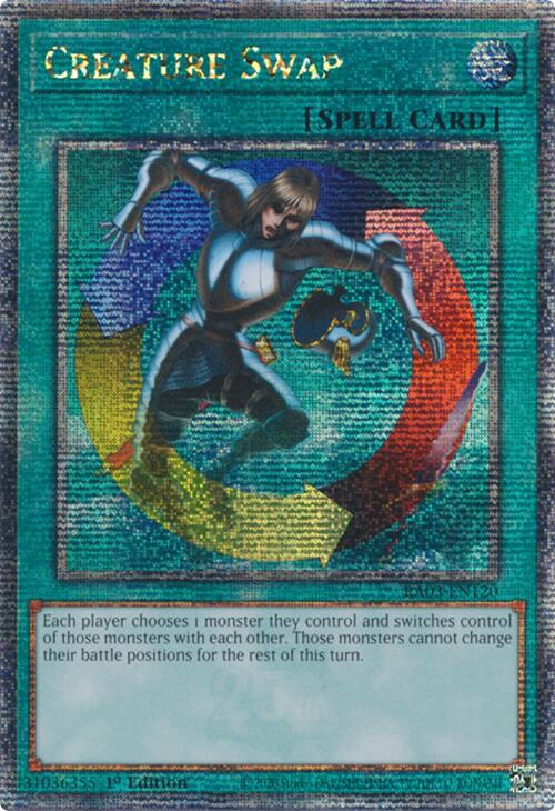 Creature Swap (Quarter Century Secret Rare) [RA03-EN120] Quarter Century Secret Rare | Gam3 Escape