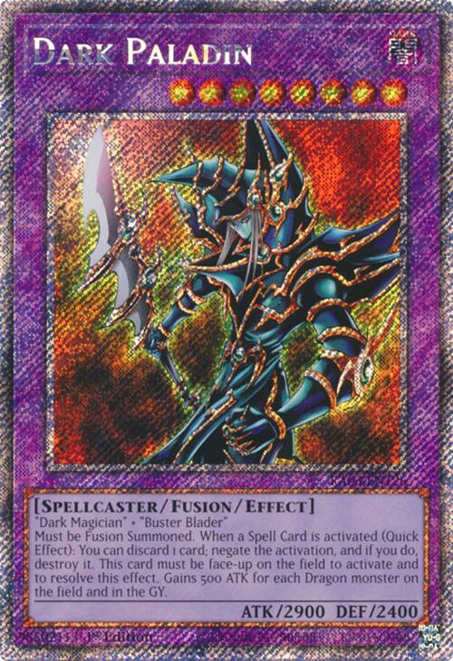 Dark Paladin (Platinum Secret Rare) [RA03-EN126] Platinum Secret Rare | Gam3 Escape