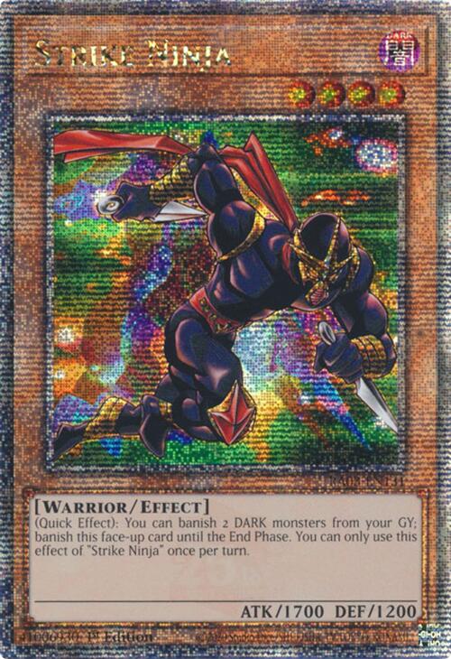 Strike Ninja (Quarter Century Secret Rare) [RA03-EN131] Quarter Century Secret Rare | Gam3 Escape