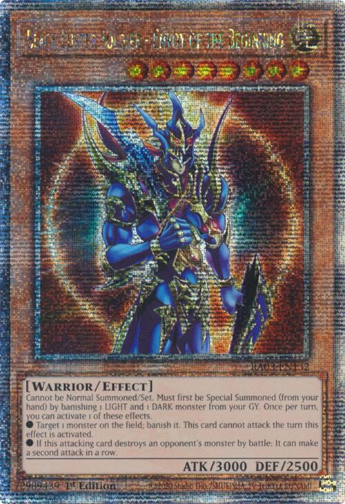 Black Luster Soldier - Envoy of the Beginning (Quarter Century Secret Rare) [RA03-EN132] Quarter Century Secret Rare | Gam3 Escape