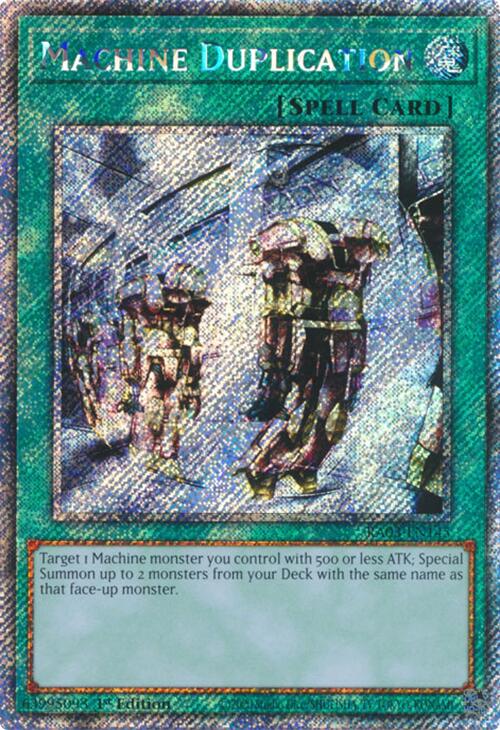 Machine Duplication (Platinum Secret Rare) [RA03-EN145] Platinum Secret Rare | Gam3 Escape