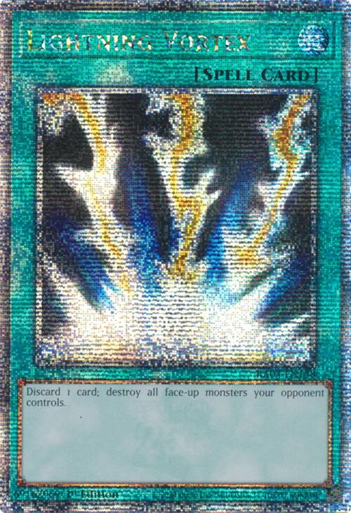 Lightning Vortex (Quarter Century Secret Rare) [RA03-EN148] Quarter Century Secret Rare | Gam3 Escape