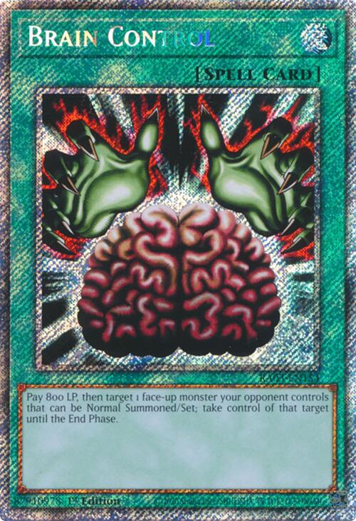 Brain Control (Platinum Secret Rare) [RA03-EN154] Platinum Secret Rare | Gam3 Escape