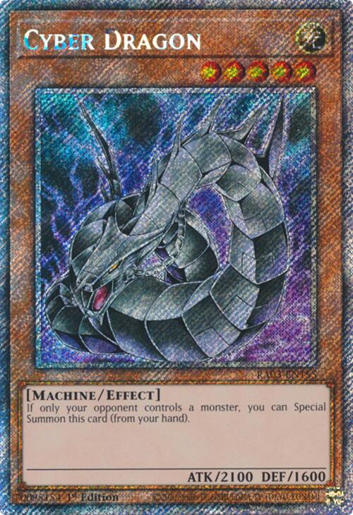 Cyber Dragon (Platinum Secret Rare) [RA03-EN155] Platinum Secret Rare | Gam3 Escape