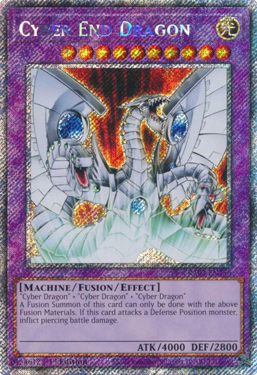 Cyber End Dragon (Platinum Secret Rare) [RA03-EN156] Platinum Secret Rare | Gam3 Escape