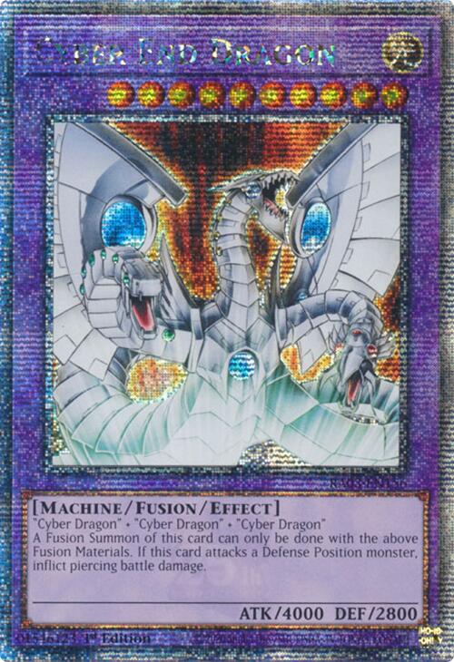 Cyber End Dragon (Quarter Century Secret Rare) [RA03-EN156] Quarter Century Secret Rare | Gam3 Escape