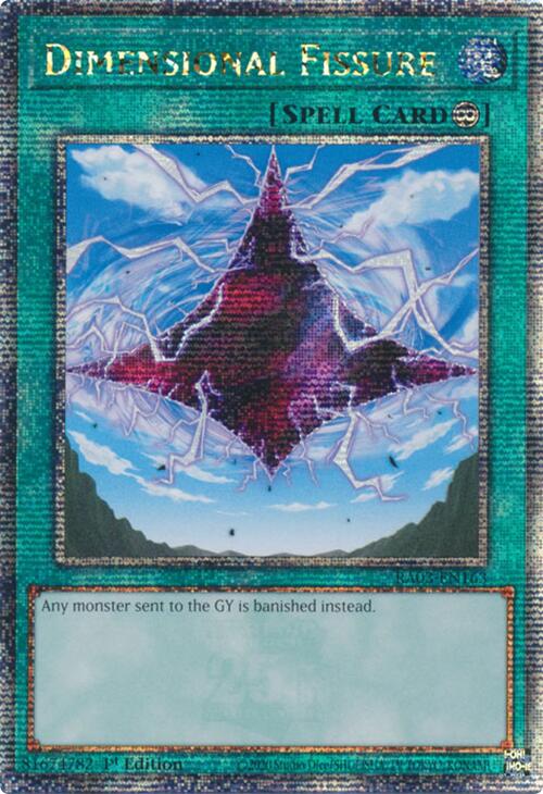 Dimensional Fissure (Quarter Century Secret Rare) [RA03-EN163] Quarter Century Secret Rare | Gam3 Escape