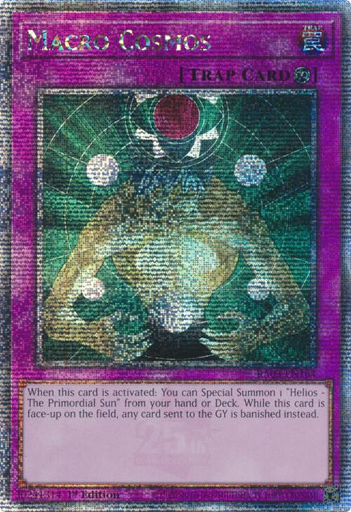 Macro Cosmos (Quarter Century Secret Rare) [RA03-EN164] Quarter Century Secret Rare | Gam3 Escape