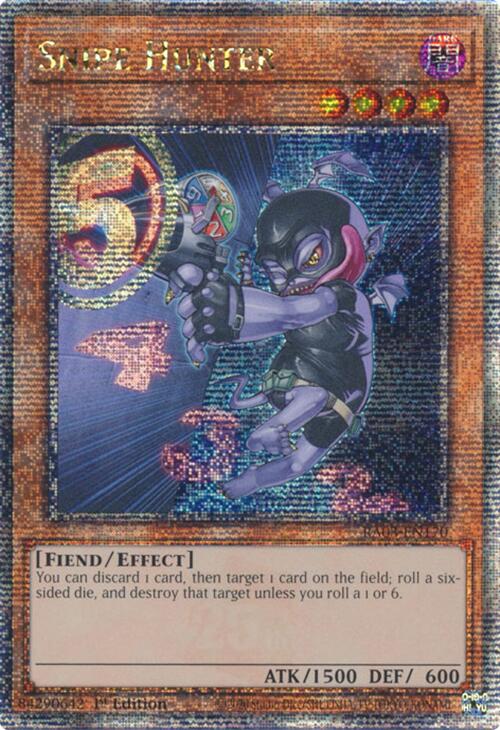 Snipe Hunter (Quarter Century Secret Rare) [RA03-EN170] Quarter Century Secret Rare | Gam3 Escape