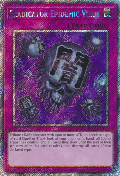 Eradicator Epidemic Virus (Platinum Secret Rare) [RA03-EN183] Platinum Secret Rare | Gam3 Escape