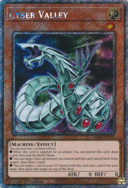 Cyber Valley (Platinum Secret Rare) [RA03-EN192] Platinum Secret Rare | Gam3 Escape
