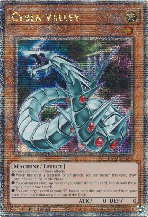 Cyber Valley (Quarter Century Secret Rare) [RA03-EN192] Quarter Century Secret Rare | Gam3 Escape