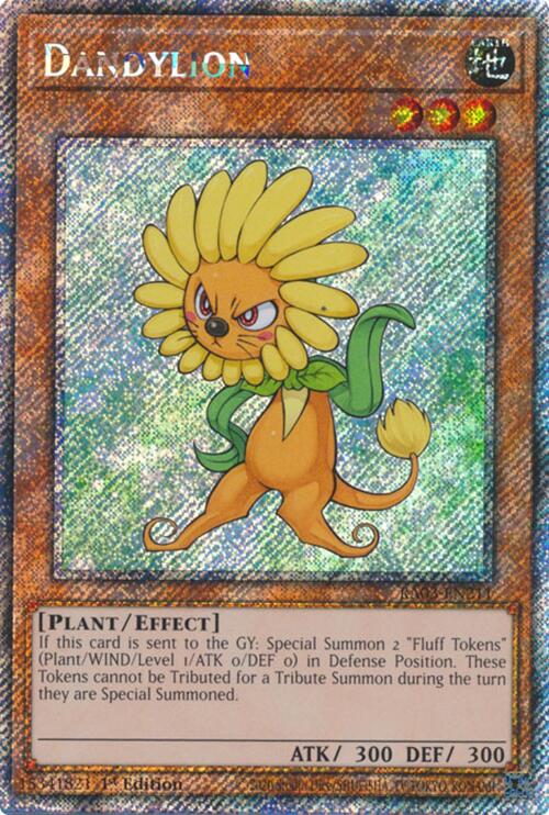 Dandylion (Platinum Secret Rare) [RA03-EN211] Platinum Secret Rare | Gam3 Escape