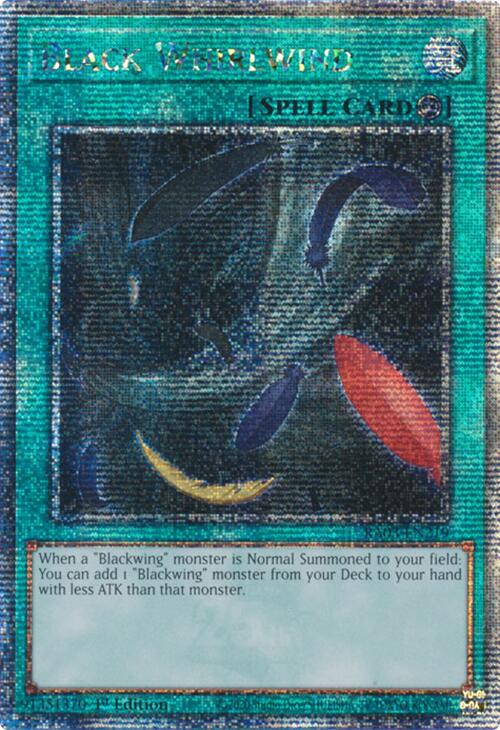 Black Whirlwind (Quarter Century Secret Rare) [RA03-EN219] Quarter Century Secret Rare | Gam3 Escape