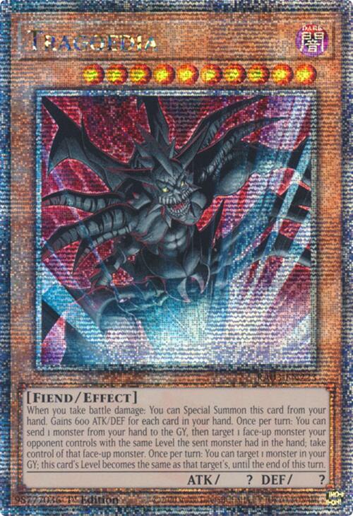 Tragoedia (Quarter Century Secret Rare) [RA03-EN223] Quarter Century Secret Rare | Gam3 Escape