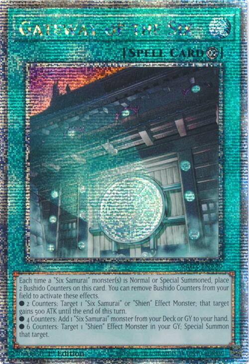 Gateway of the Six (Quarter Century Secret Rare) [RA03-EN229] Quarter Century Secret Rare | Gam3 Escape