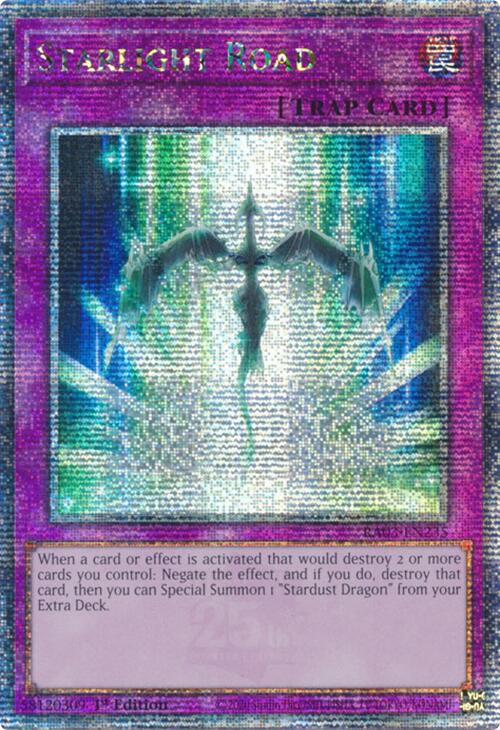 Starlight Road (Quarter Century Secret Rare) [RA03-EN235] Quarter Century Secret Rare | Gam3 Escape