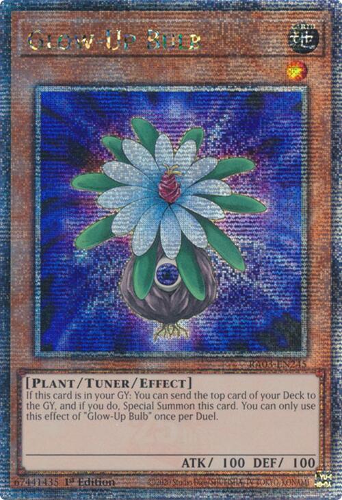 Glow-Up Bulb (Quarter Century Secret Rare) [RA03-EN245] Quarter Century Secret Rare | Gam3 Escape