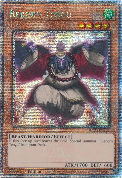 Reborn Tengu (Quarter Century Secret Rare) [RA03-EN251] Quarter Century Secret Rare | Gam3 Escape