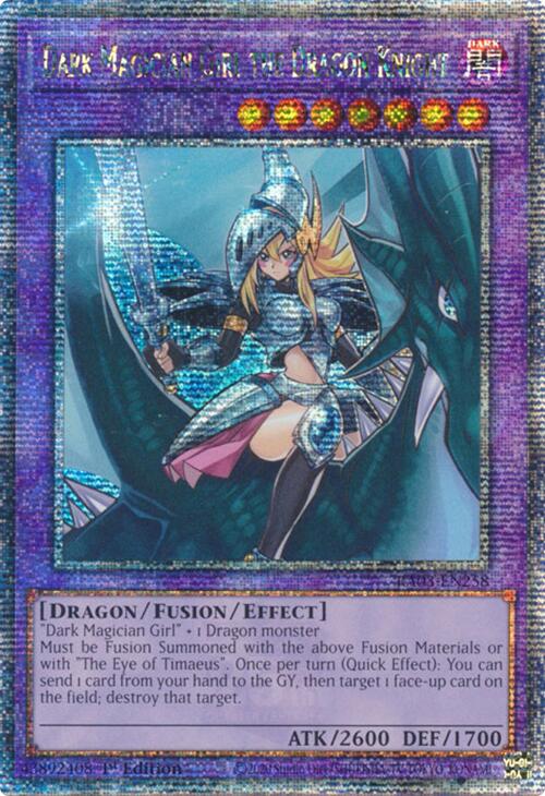 Dark Magician Girl the Dragon Knight (Quarter Century Secret Rare) [RA03-EN258] Quarter Century Secret Rare | Gam3 Escape