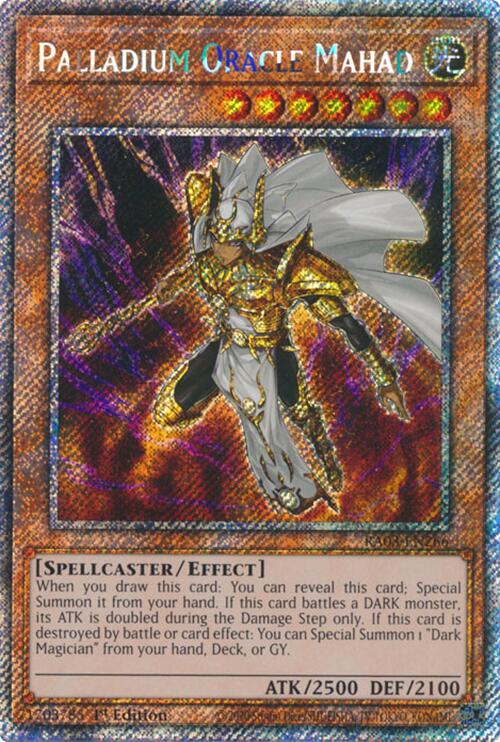 Palladium Oracle Mahad (Platinum Secret Rare) [RA03-EN266] Platinum Secret Rare | Gam3 Escape