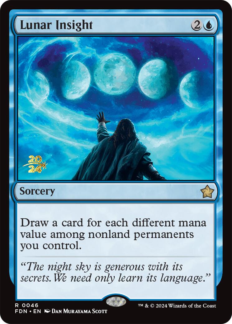 Lunar Insight [Foundations Prerelease Promos] | Gam3 Escape