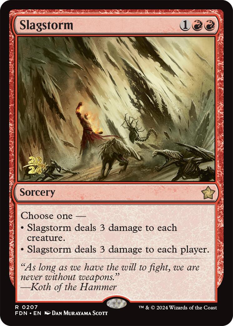 Slagstorm [Foundations Prerelease Promos] | Gam3 Escape