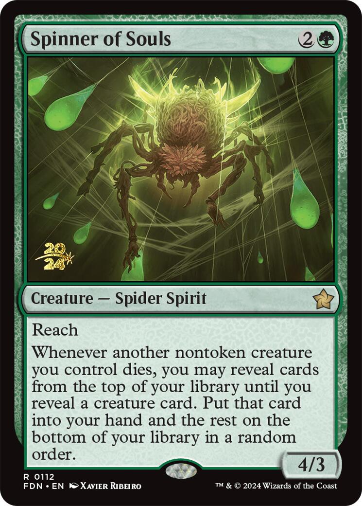 Spinner of Souls [Foundations Prerelease Promos] | Gam3 Escape