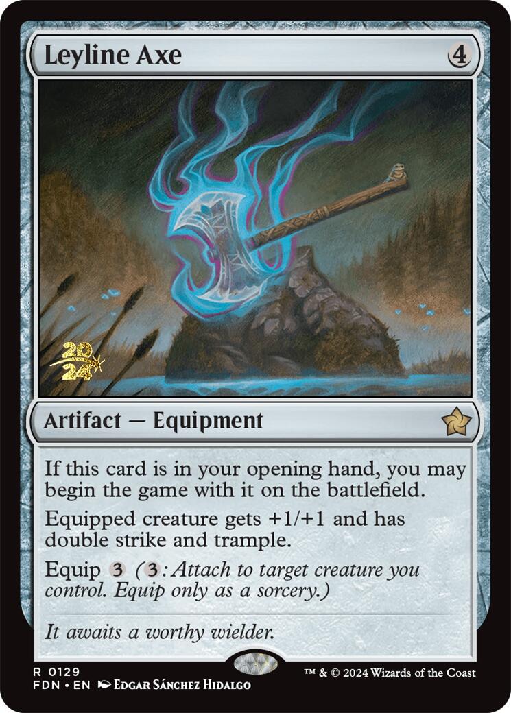 Leyline Axe [Foundations Prerelease Promos] | Gam3 Escape