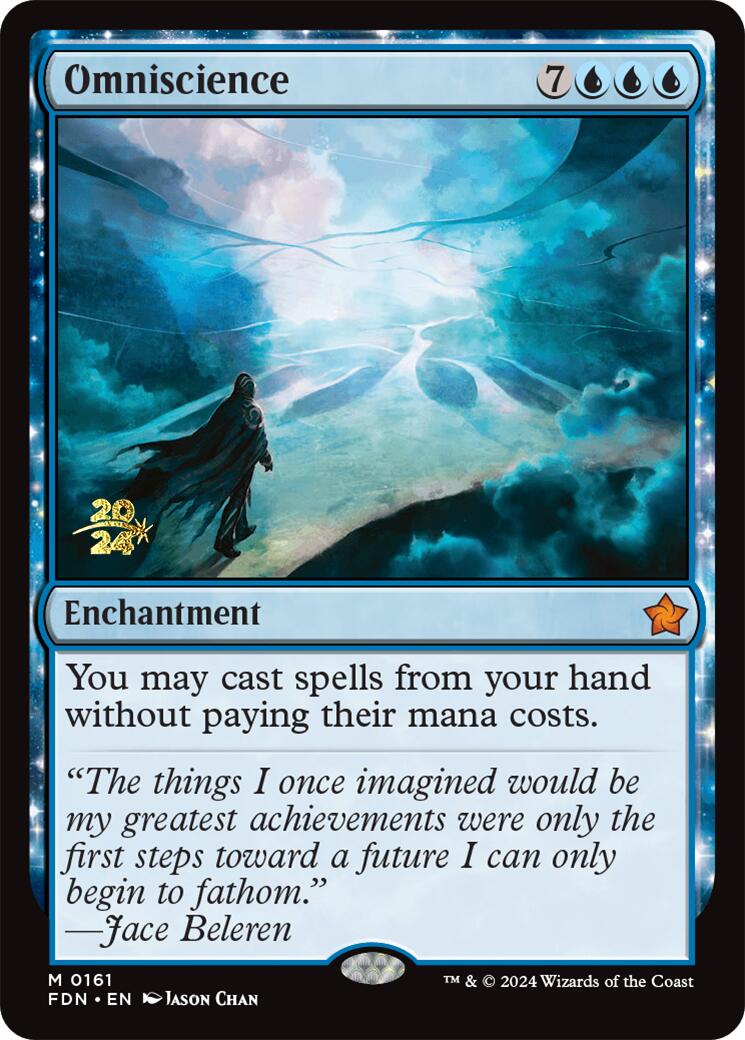 Omniscience [Foundations Prerelease Promos] | Gam3 Escape