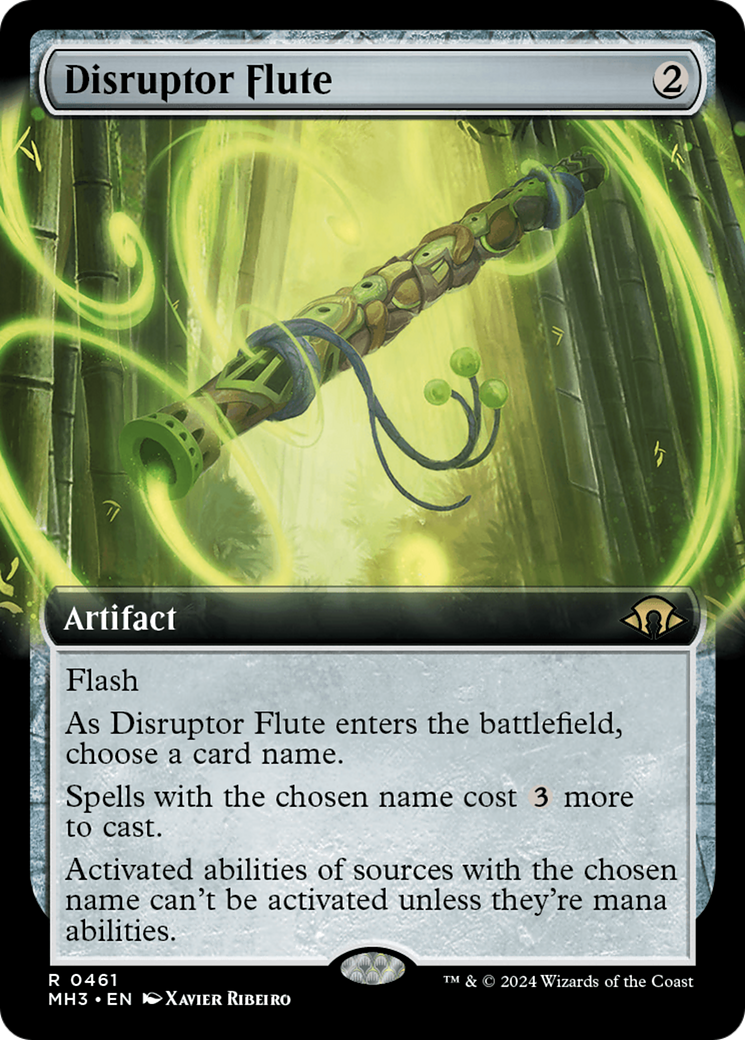 Disruptor Flute (Extended Art) [Modern Horizons 3] | Gam3 Escape