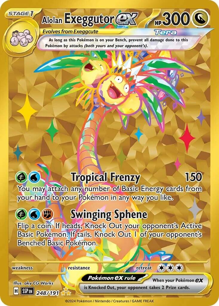 Alolan Exeggutor ex (248/191) [Scarlet & Violet: Surging Sparks] | Gam3 Escape