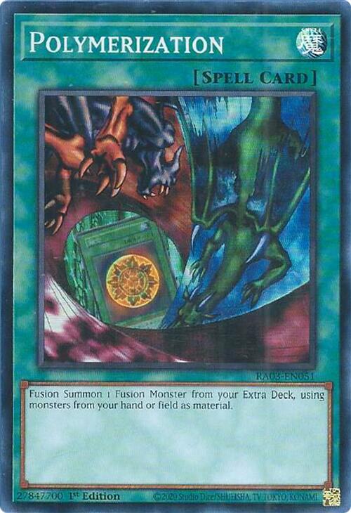 Polymerization (Alternate Art) [RA03-EN051] Super Rare | Gam3 Escape