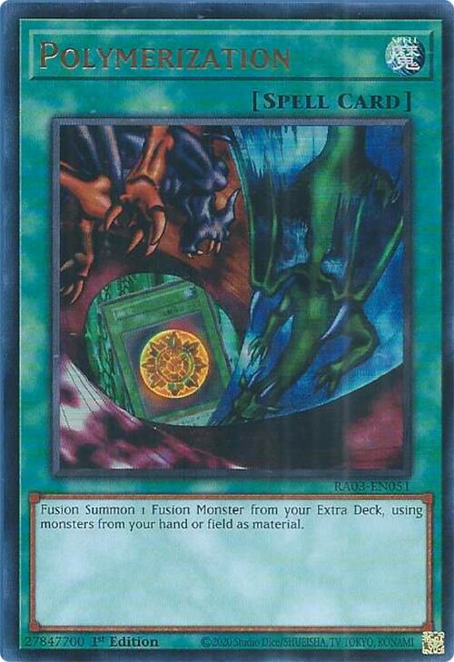 Polymerization (Alternate Art) (UR) [RA03-EN051] Ultra Rare | Gam3 Escape