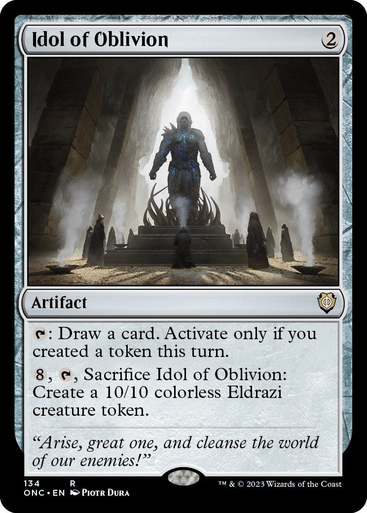 Idol of Oblivion [Phyrexia: All Will Be One Commander] | Gam3 Escape