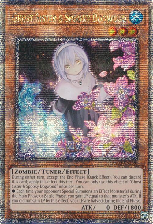 Ghost Sister & Spooky Dogwood (Alternate Art) (Quarter Century Secret Rare) [RA03-EN020] Quarter Century Secret Rare | Gam3 Escape