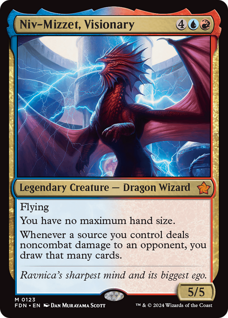 Niv-Mizzet, Visionary [Foundations] | Gam3 Escape