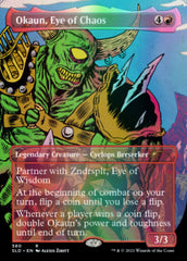 Okaun, Eye of Chaos // Okaun, Eye of Chaos (Borderless) [Secret Lair Drop Series] | Gam3 Escape