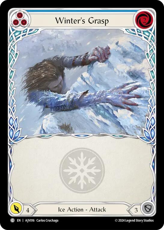 Winter's Grasp (Blue) [AJV016] (Armory Deck: Jarl Vetreidi) | Gam3 Escape