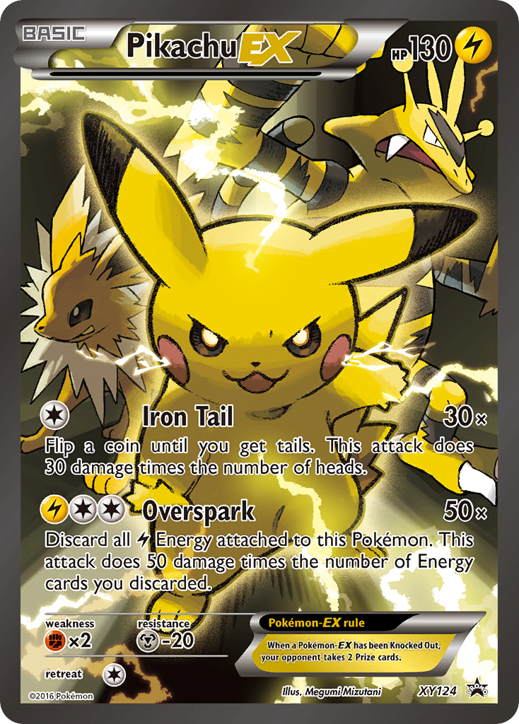 Pikachu EX (XY124) [XY: Black Star Promos] | Gam3 Escape