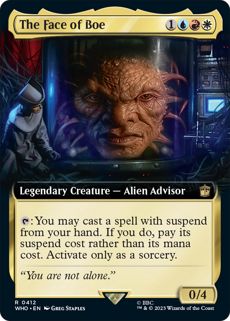 The Face of Boe (Extended Art) [Doctor Who] | Gam3 Escape