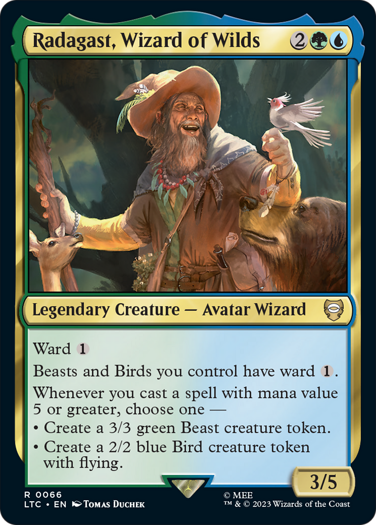 Radagast, Wizard of Wilds [The Lord of the Rings: Tales of Middle-Earth Commander] | Gam3 Escape