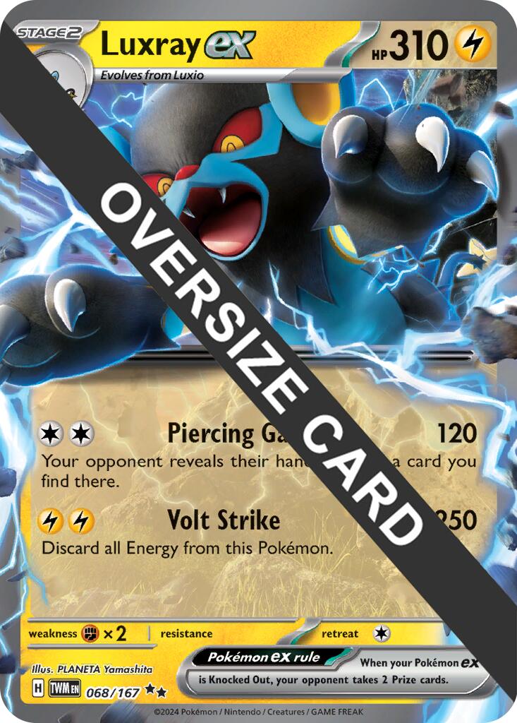 Luxray ex (068/167) (Jumbo Card) [Miscellaneous Cards] | Gam3 Escape