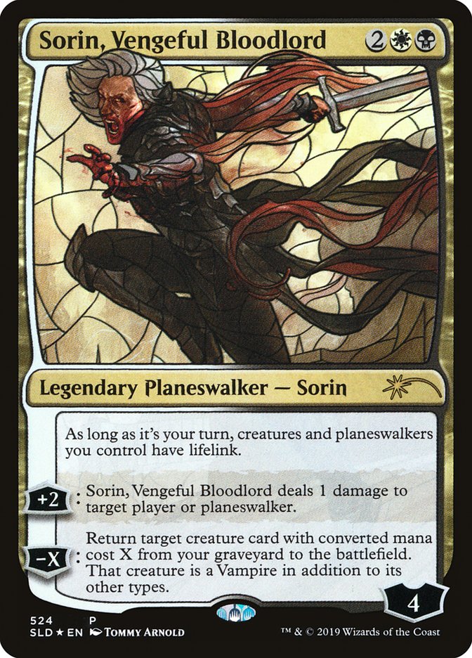 Sorin, Vengeful Bloodlord (Stained Glass) [Secret Lair Drop Promos] | Gam3 Escape