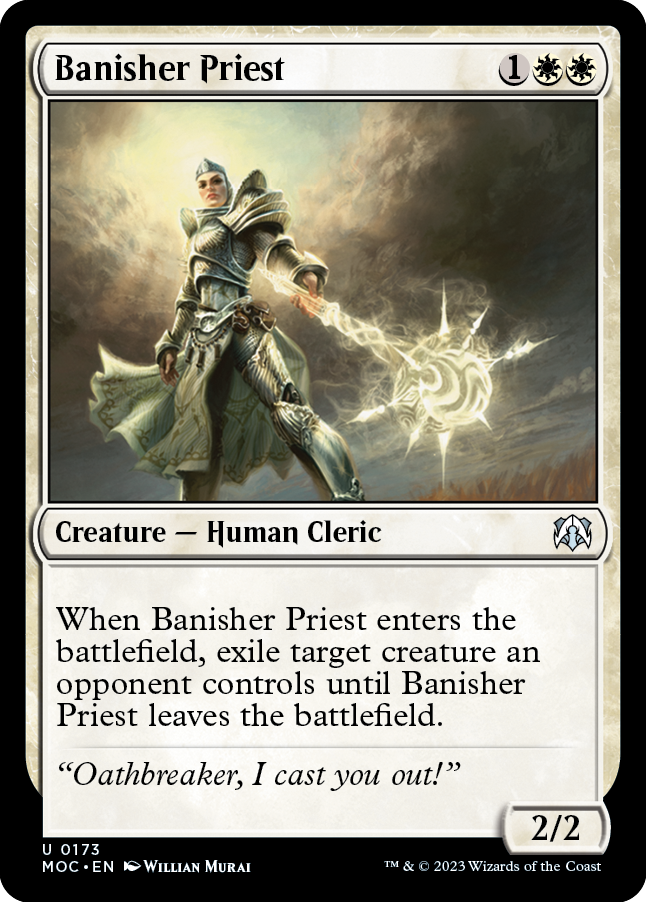 Banisher Priest [March of the Machine Commander] | Gam3 Escape