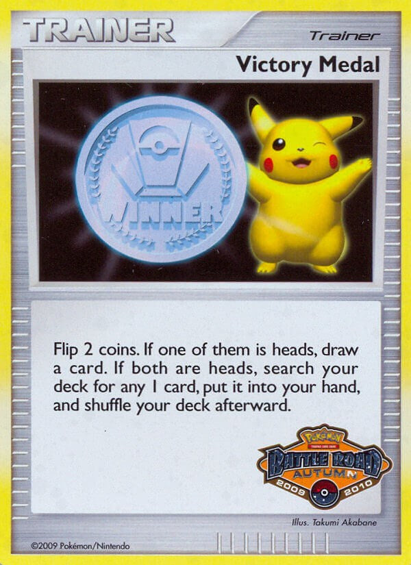 Victory Medal (2009-2010) (Battle Road Autumn) [League & Championship Cards] | Gam3 Escape