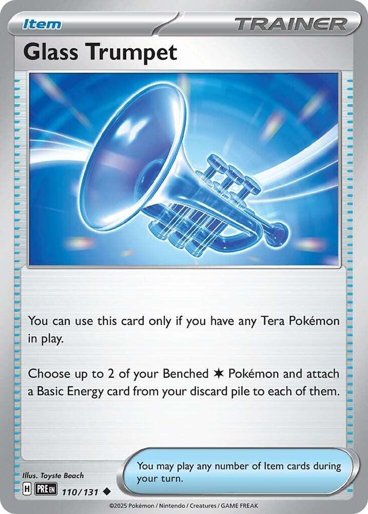 Glass Trumpet (110/131) [Scarlet & Violet: Prismatic Evolutions] | Gam3 Escape