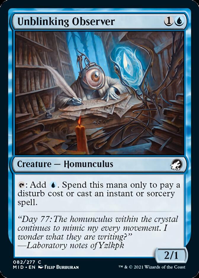 Unblinking Observer [Innistrad: Midnight Hunt] | Gam3 Escape
