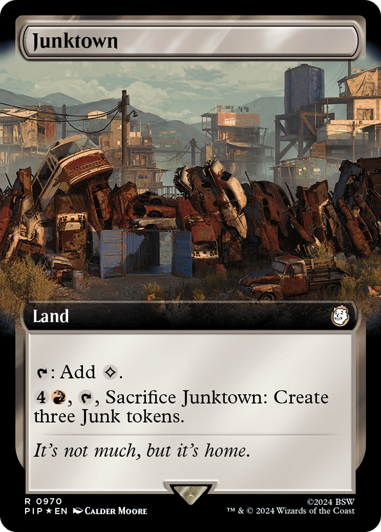 Junktown (Extended Art) (Surge Foil) [Fallout] | Gam3 Escape