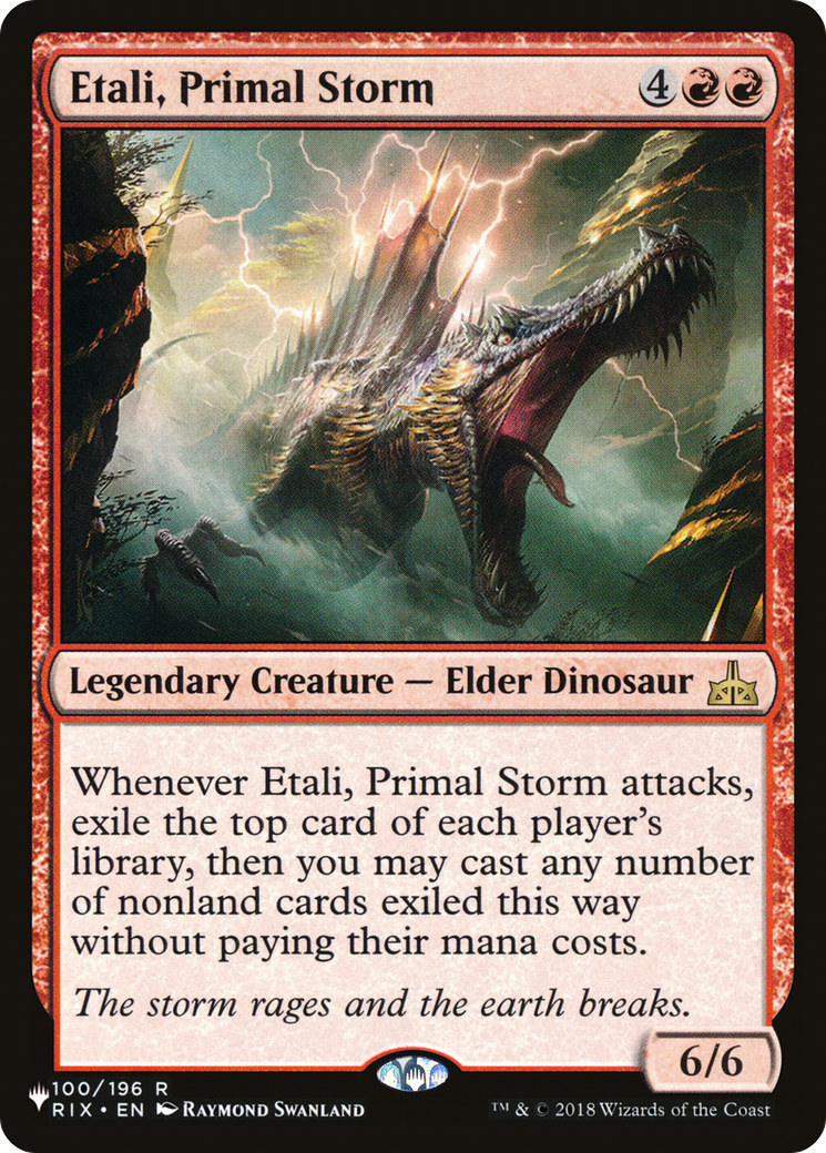 Etali, Primal Storm [The List] | Gam3 Escape